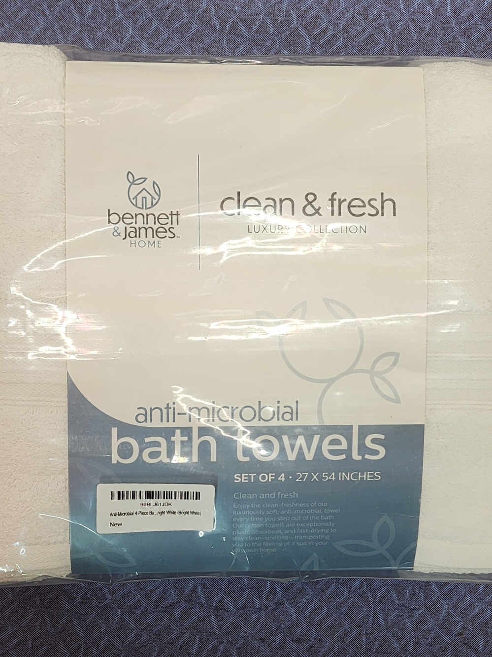 Bath Towels • 100% Cotton • Brand New